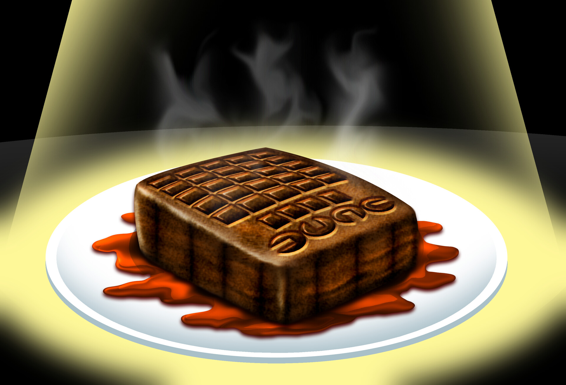 Steak In The Shape Of Mettaton's Face