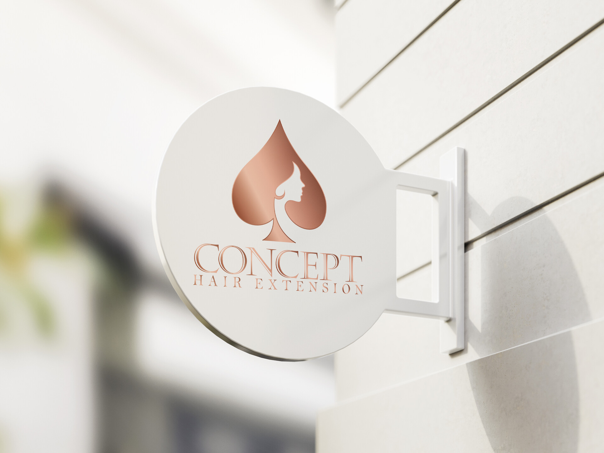 Hair Extension Logo Design