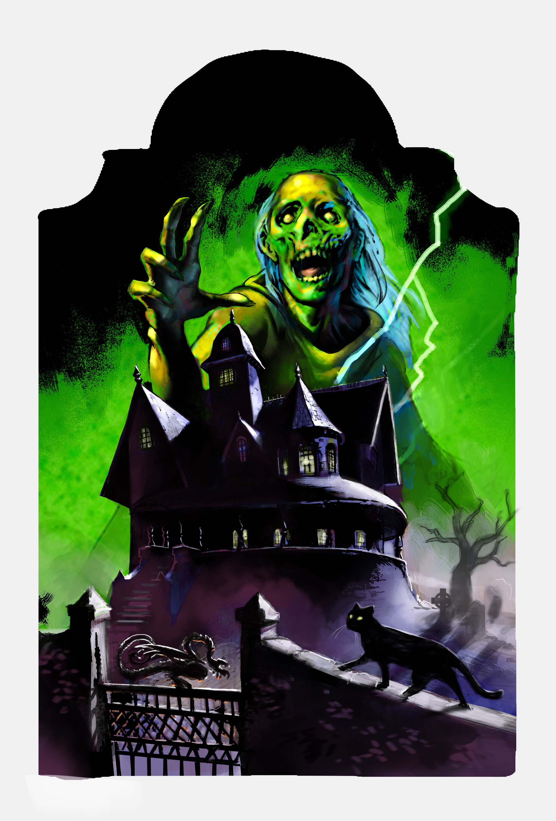 ArtStation Crypt Keeper Tattoo Design