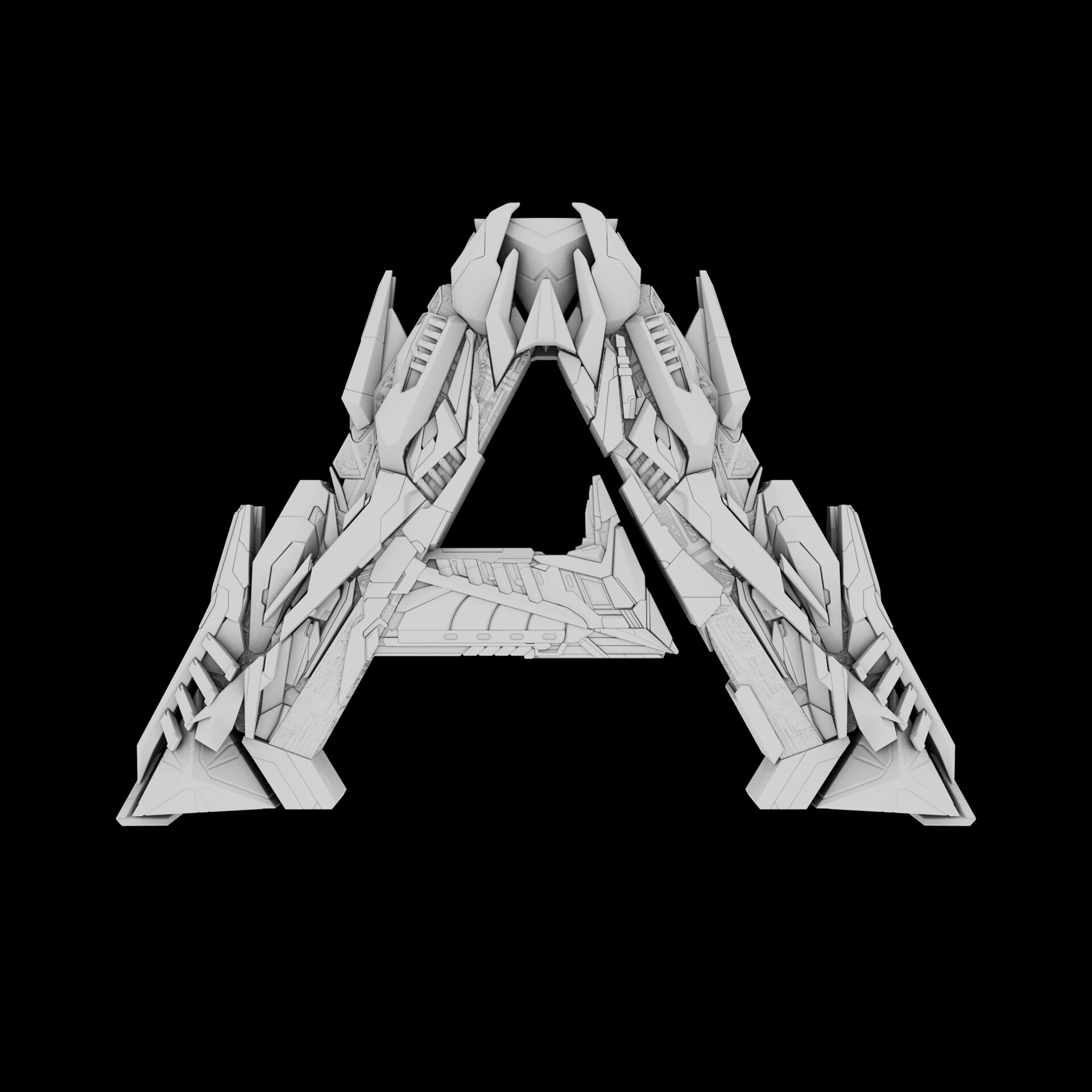 Artstation Ark Genesis 2 Logo Renders Omar Imenfuego