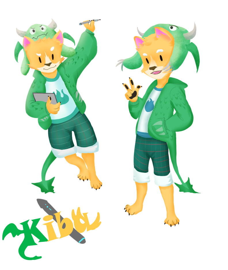 ArtStation Mascot Kiba