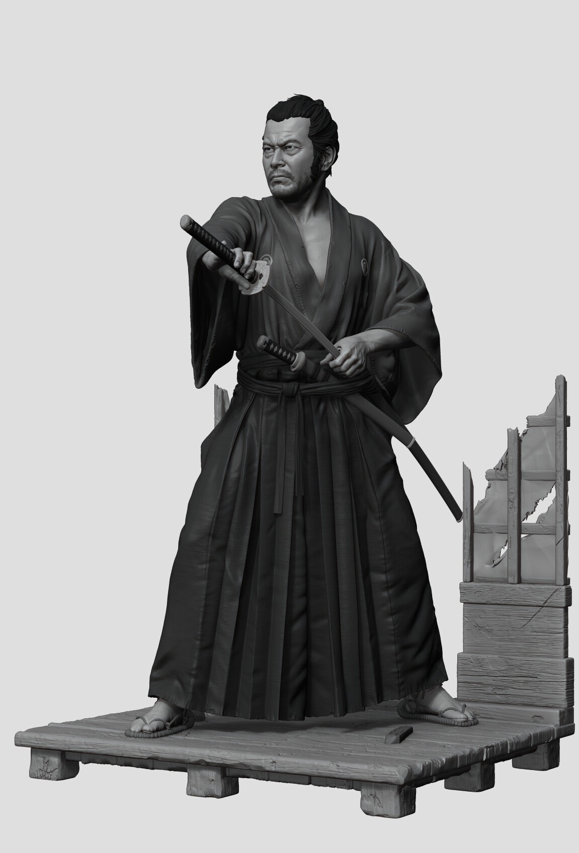 toshiro statue