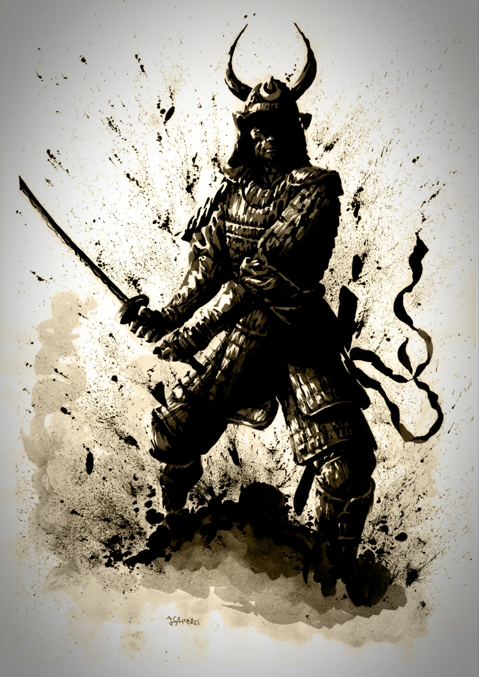 ArtStation - Dark Samurai