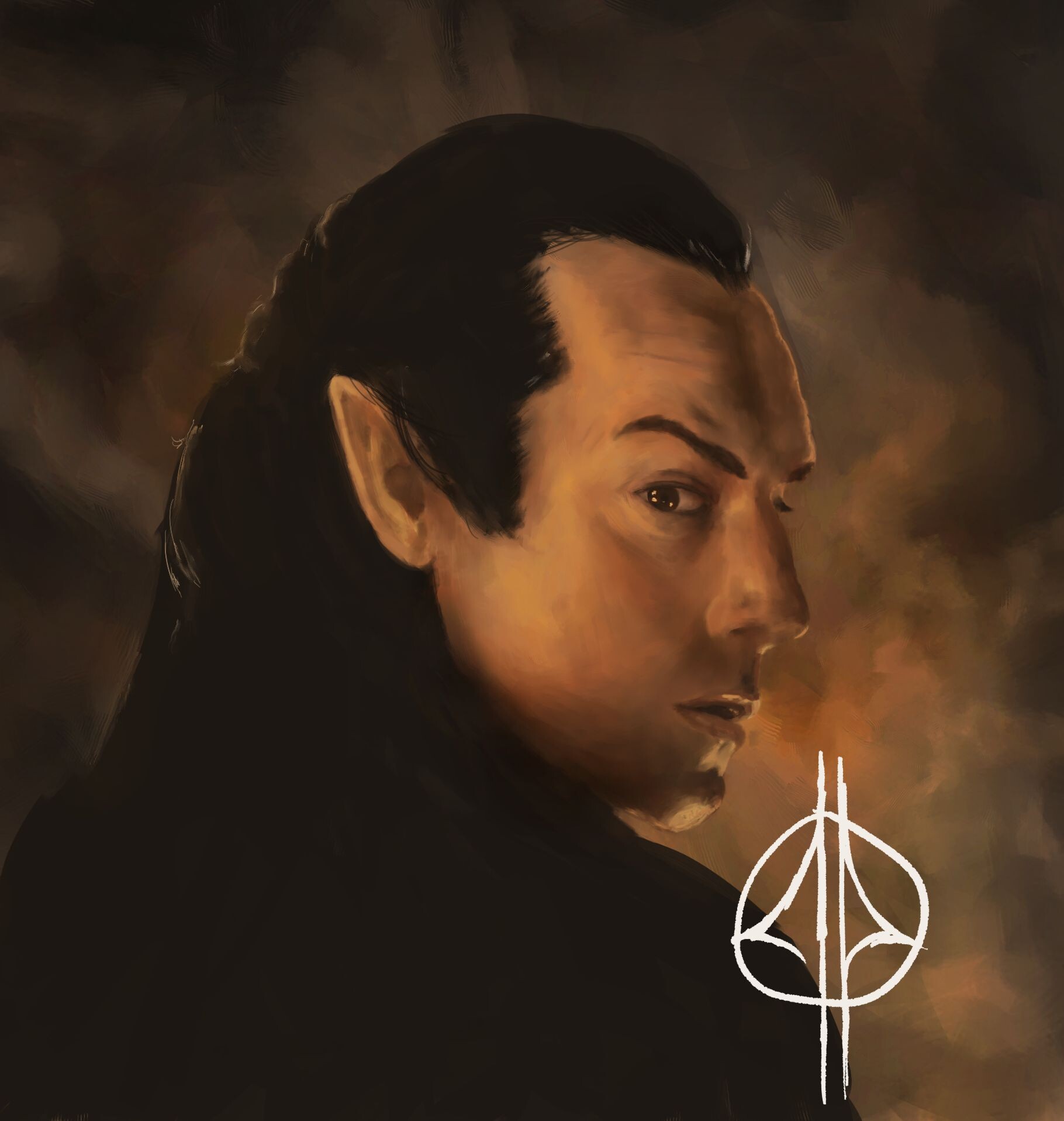 ArtStation Elrond Lord of the Rings
