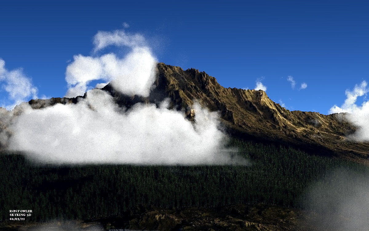 ArtStation Horseshoe Mountain.