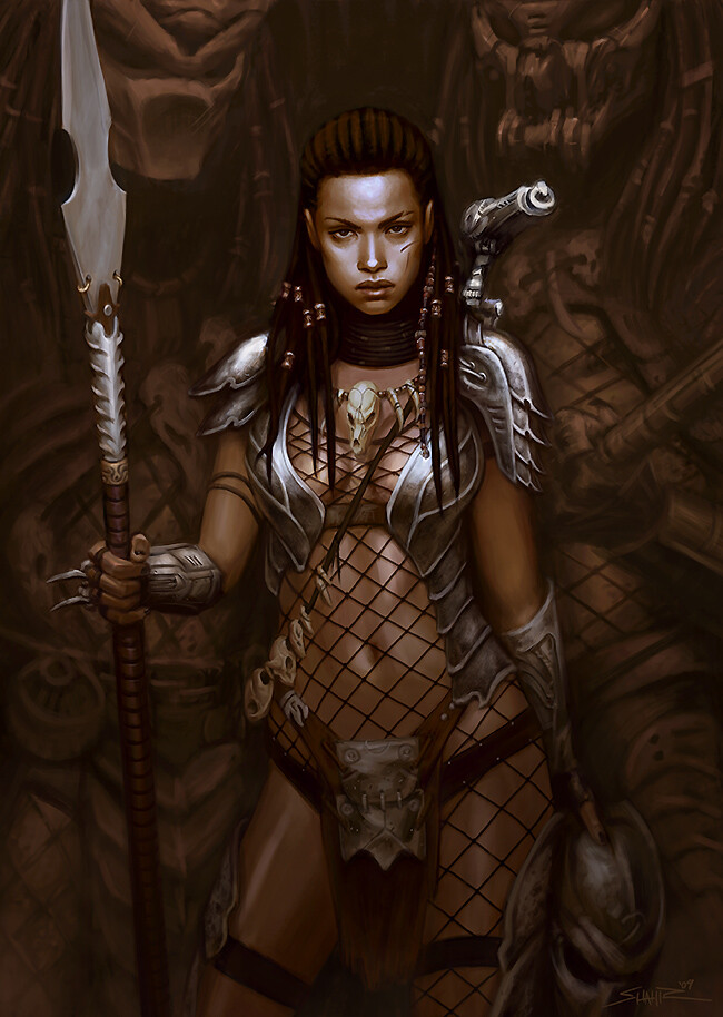 ArtStation She Predator Reimagined