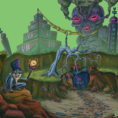 The Wyrm Druid Who Guards The Ziggurat