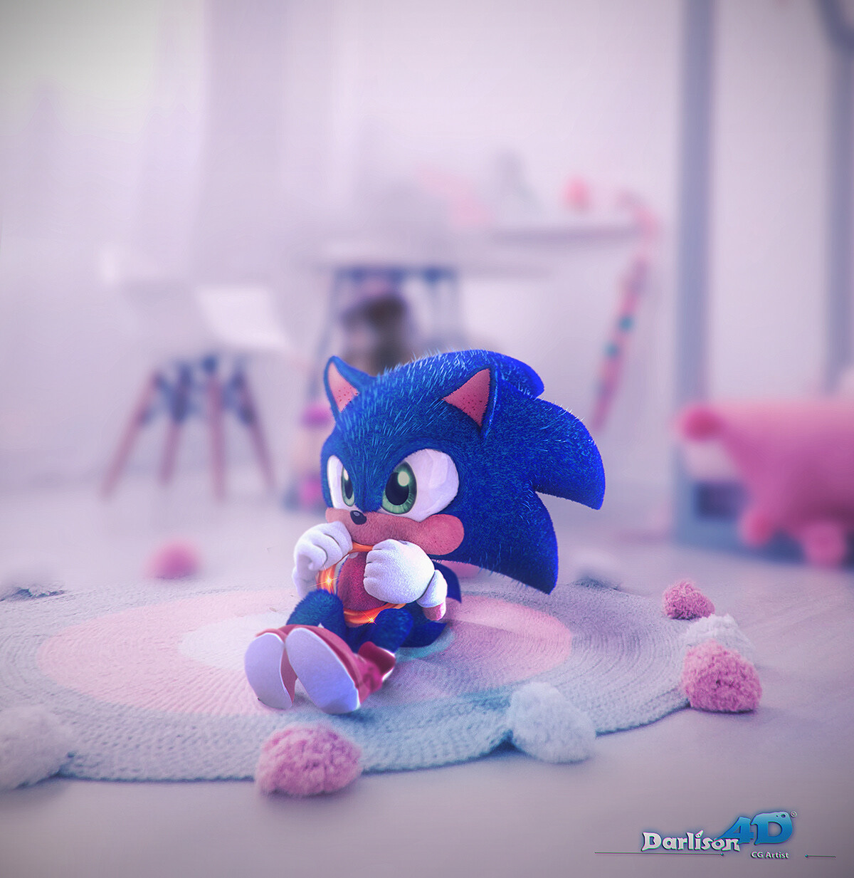 Sonic Connect - ✪ Olha essa Fan Art do Darlison 4D, do Filme do
