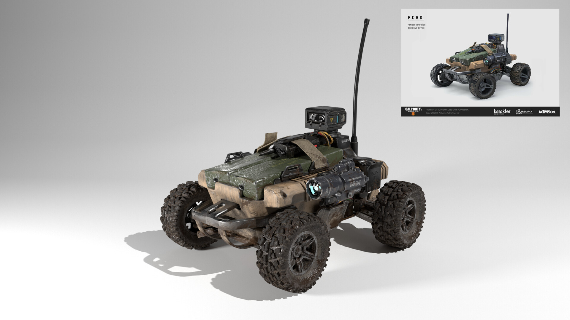 ArtStation FAN ART RC XD car