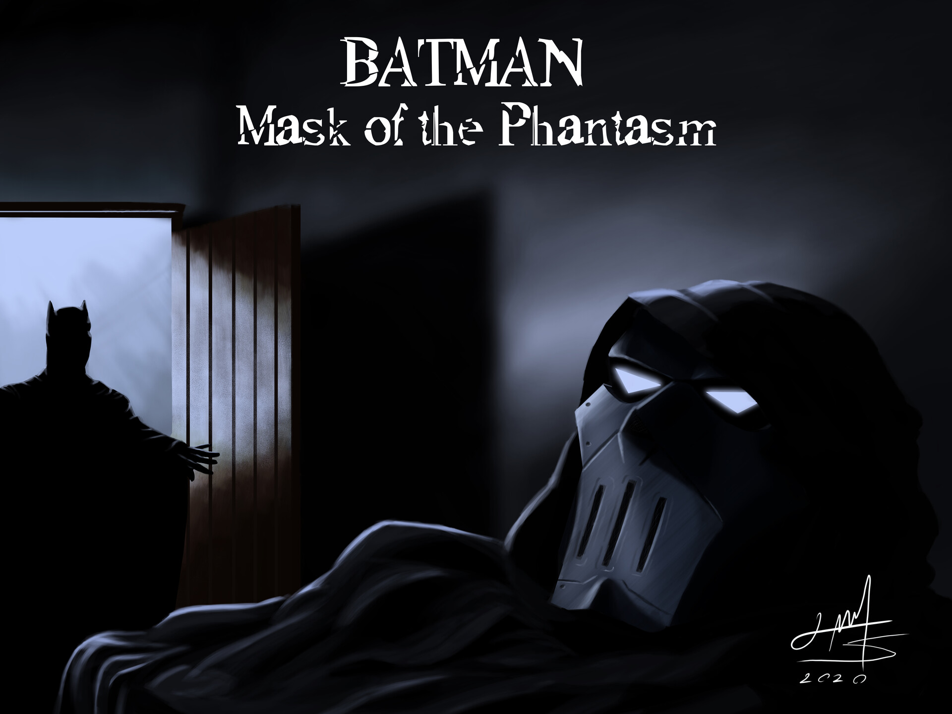 ArtStation - BATMAN: Mask of the Phantasm Poster