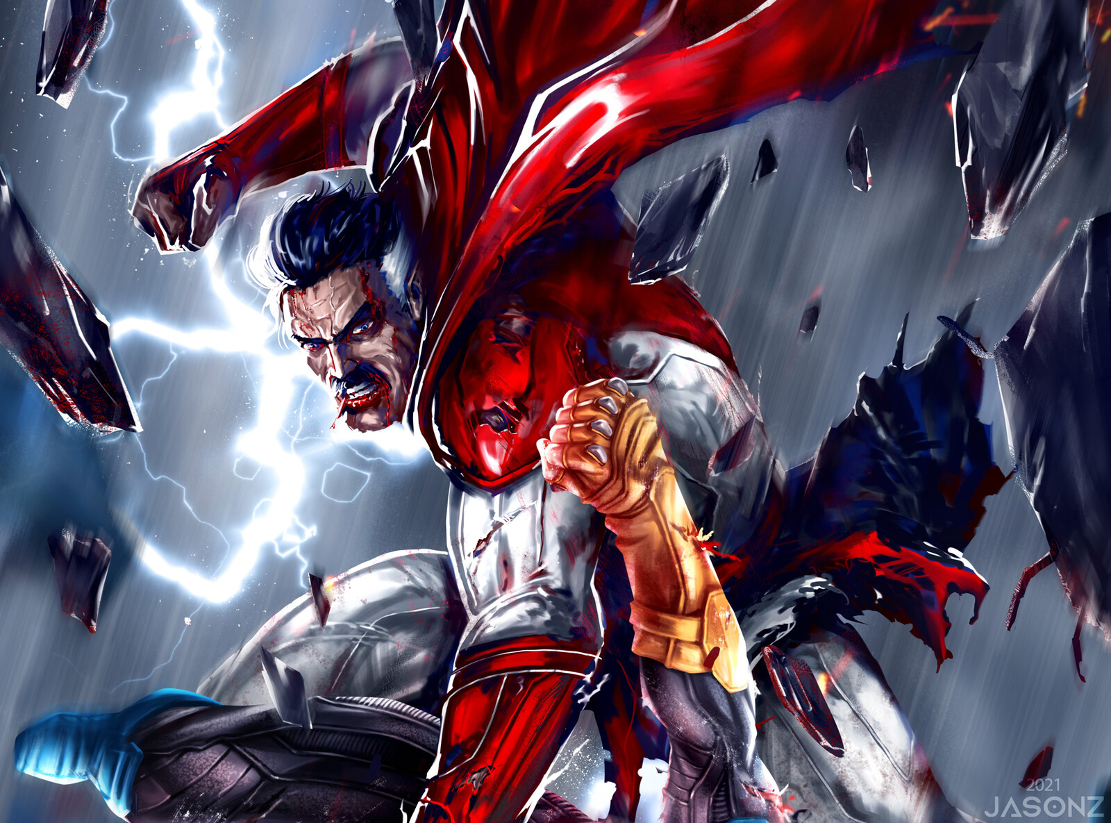 Omniman draw by Jason Z