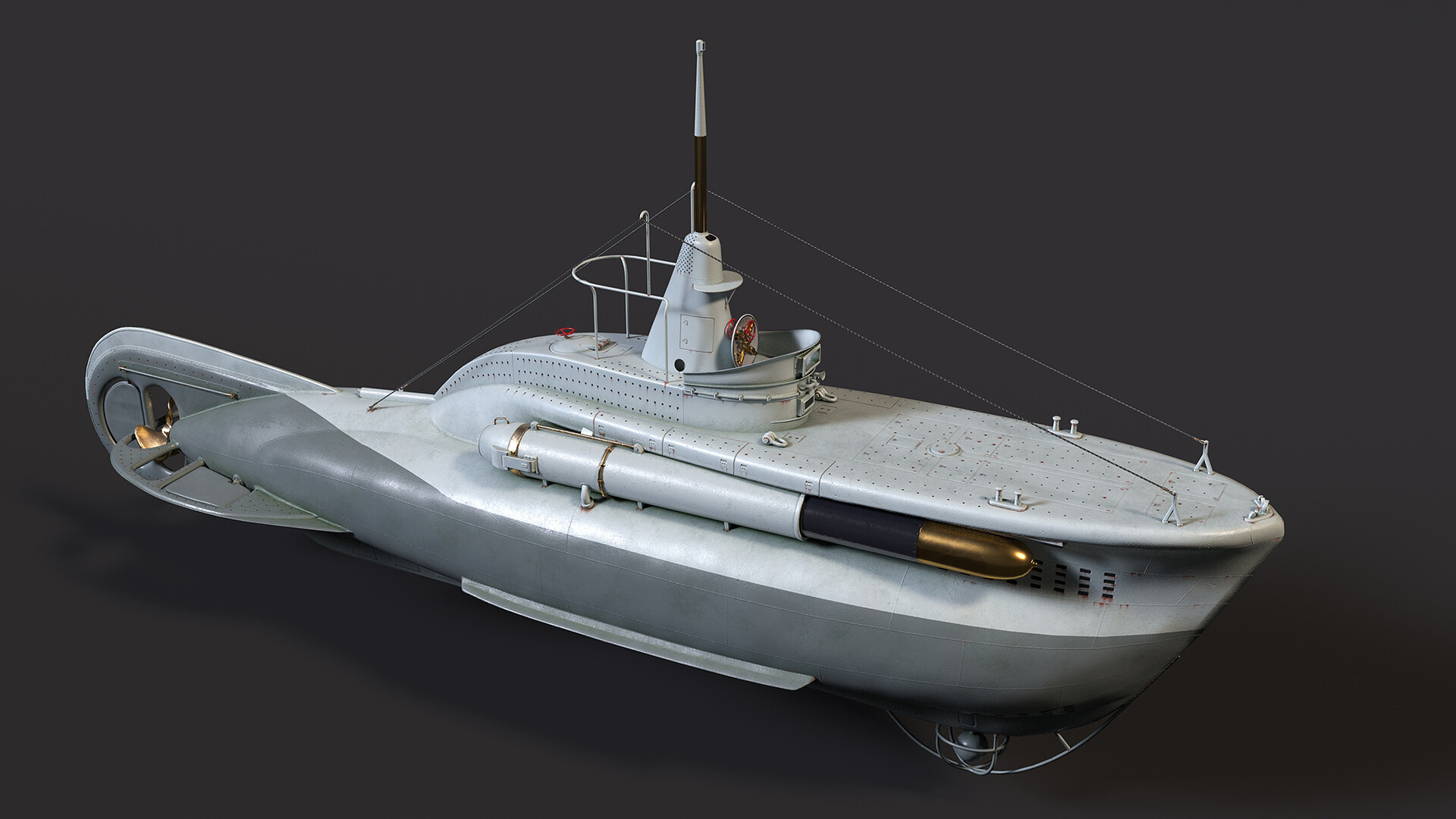 midget submarine blueprints