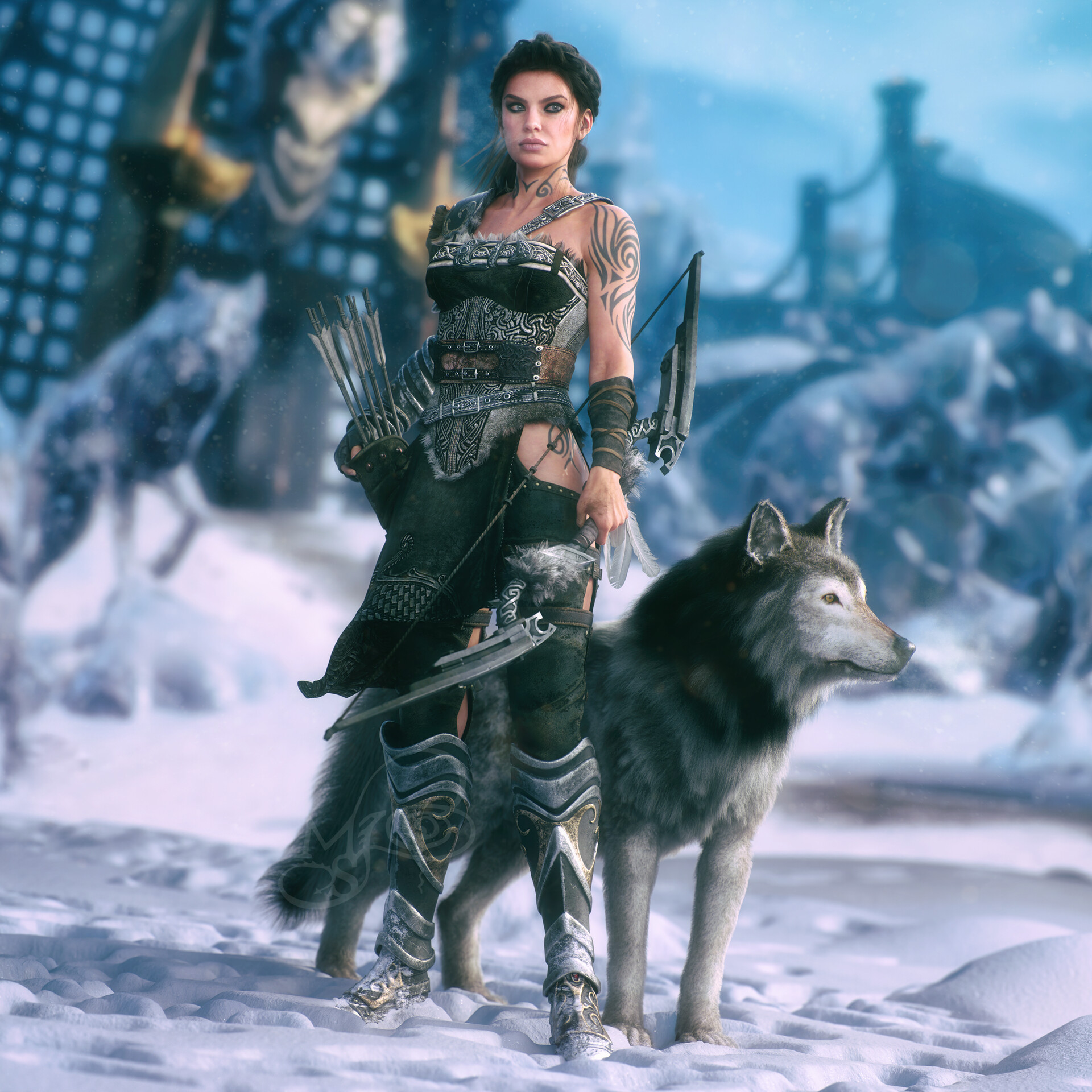 ArtStation Daughter of Wolf