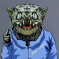 Artstation オリジナルモンスター Khaos Impact