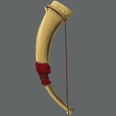 Musical Weapon Concept Art: Bow Horn