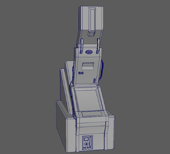 Console Model - Maya 2019