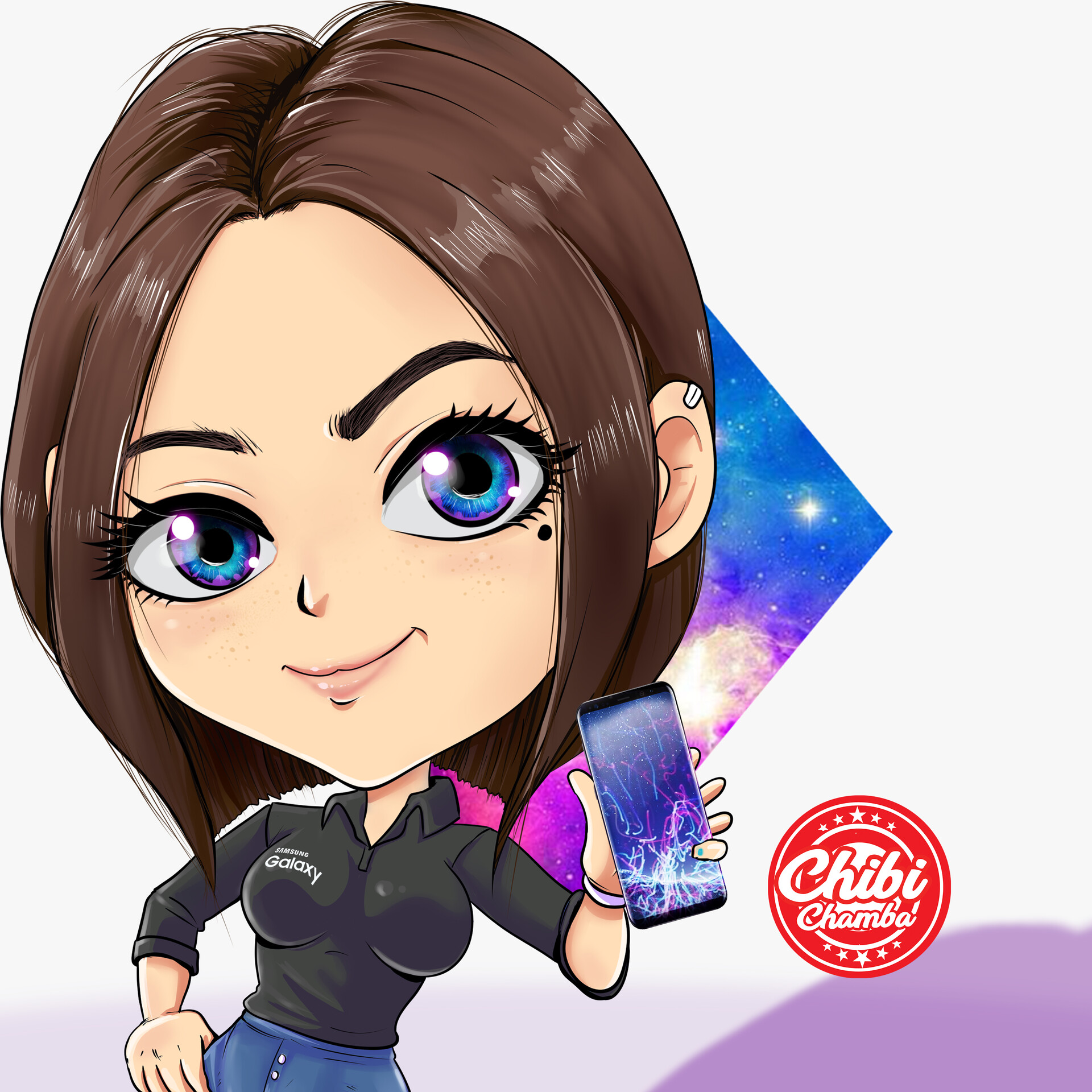 Sam Samsung Chibichamba Artstation