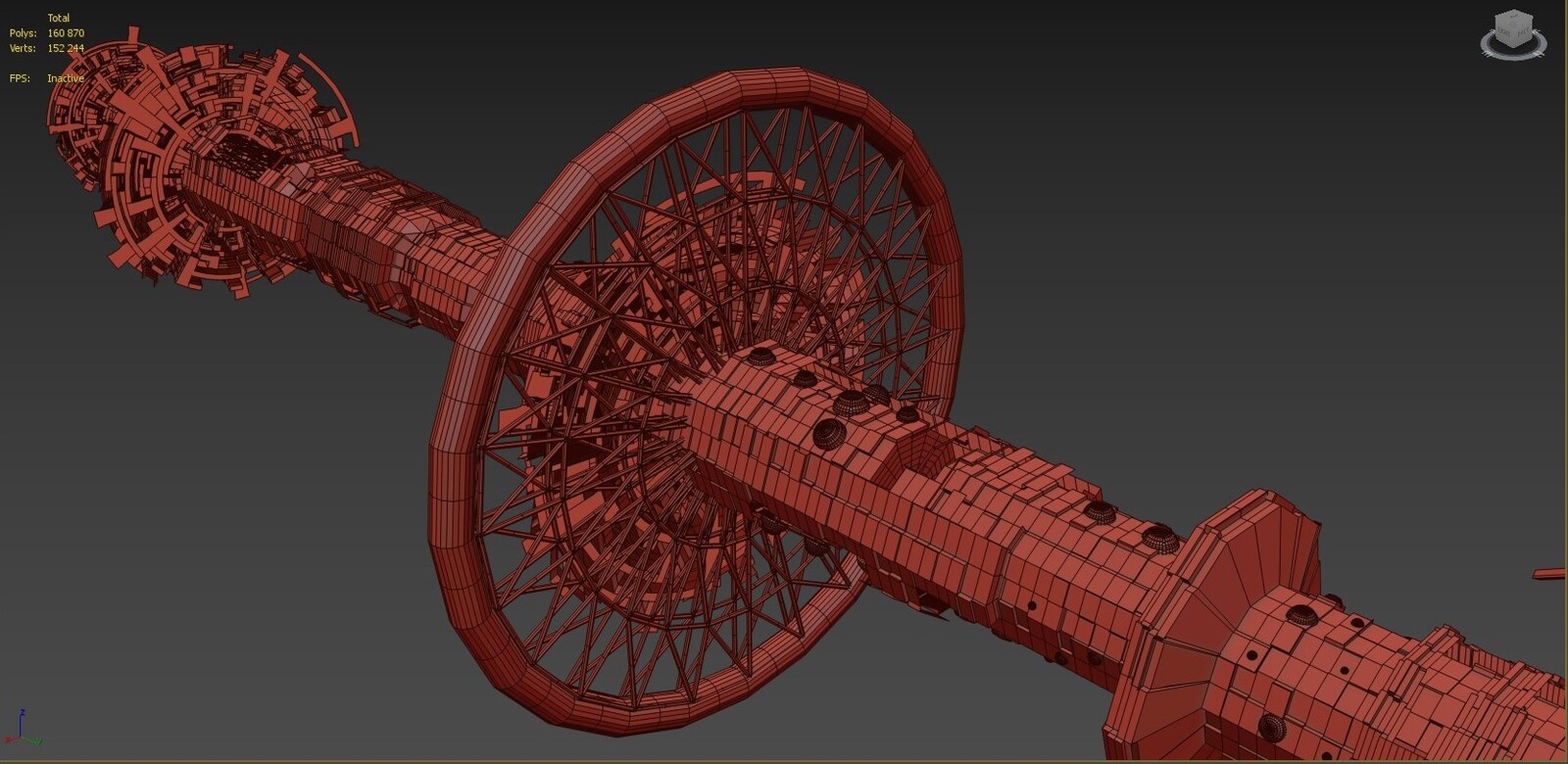 Modeling within Autodesk 3dsmax - Viewport 2
