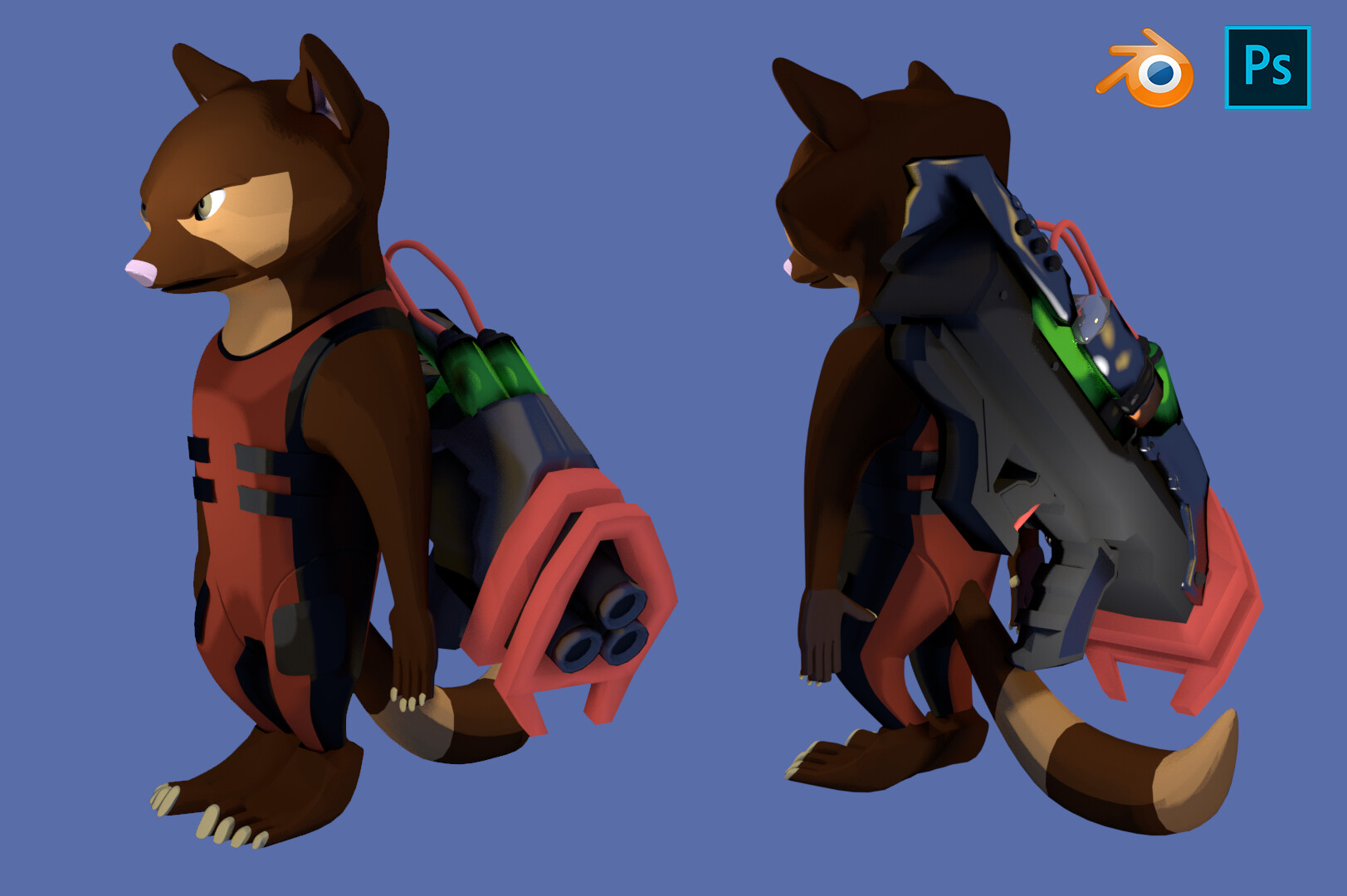 ArtStation - Bad Racoon