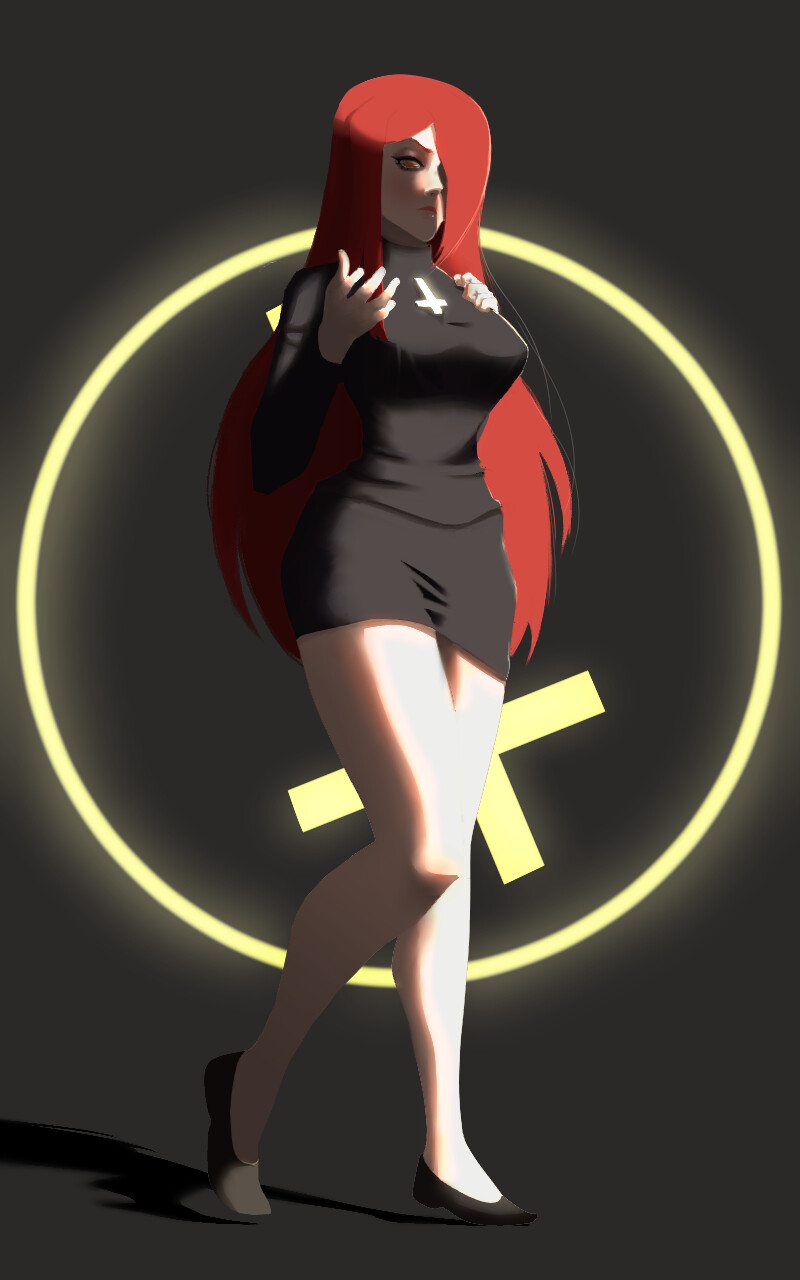 ArtStation - Parasoul Skull girls