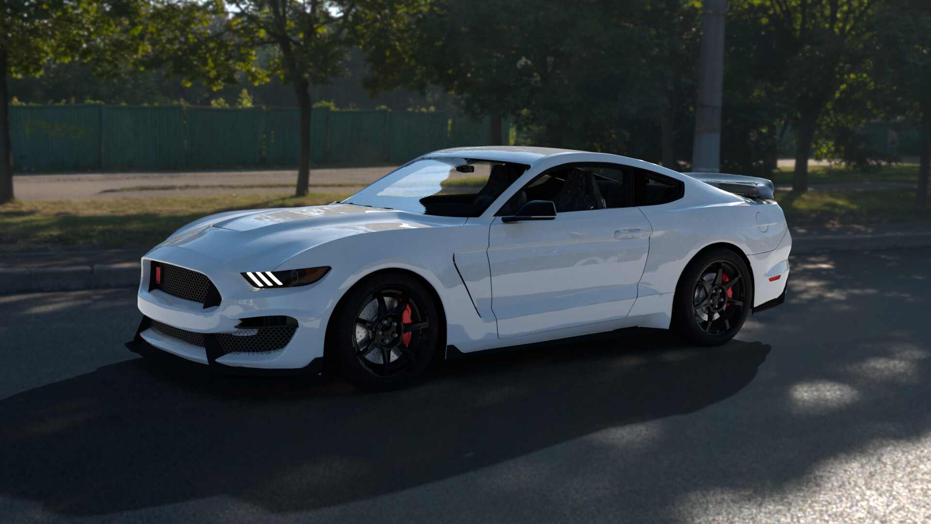 ArtStation - Mustang GT 350