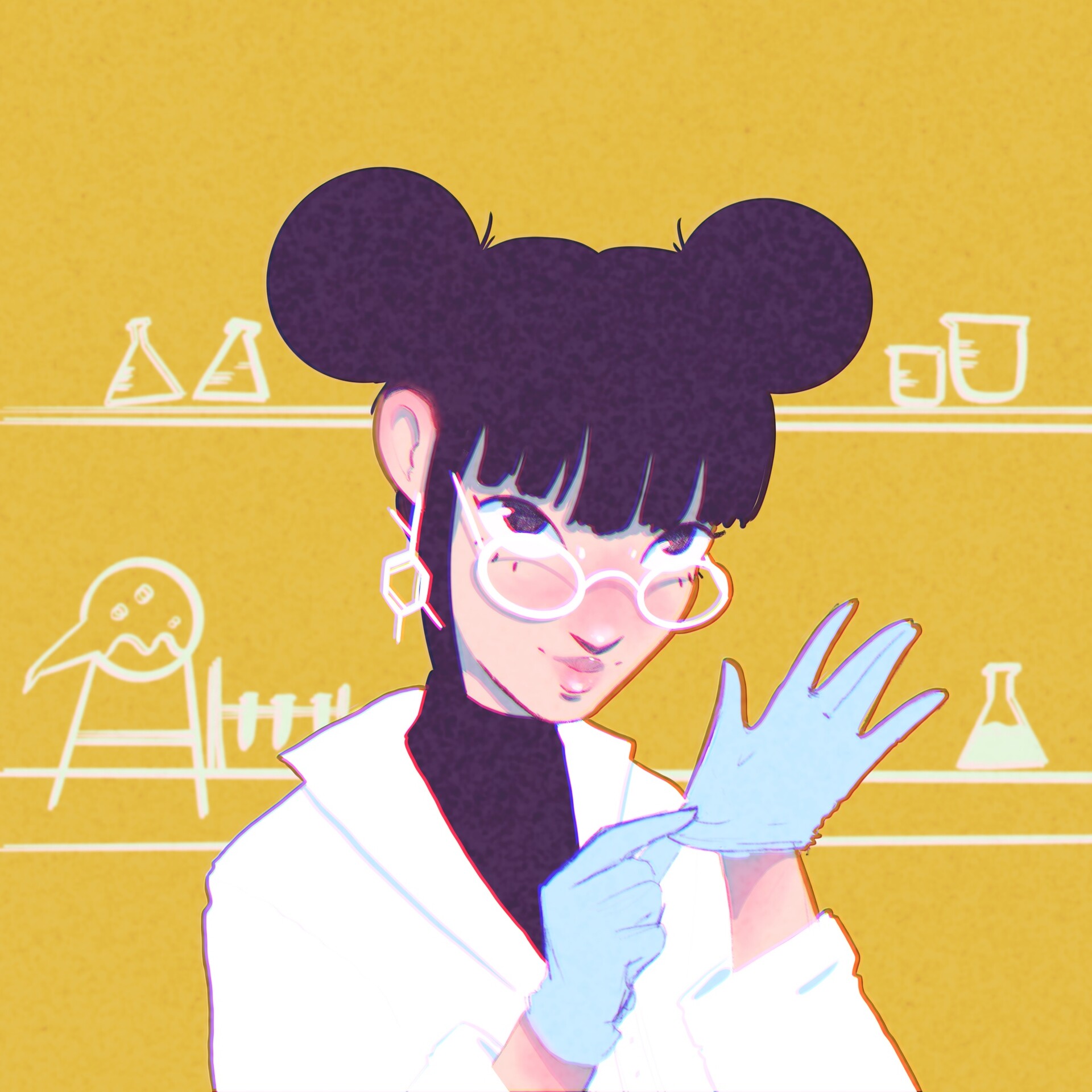 Lab　ArtStation　Girl