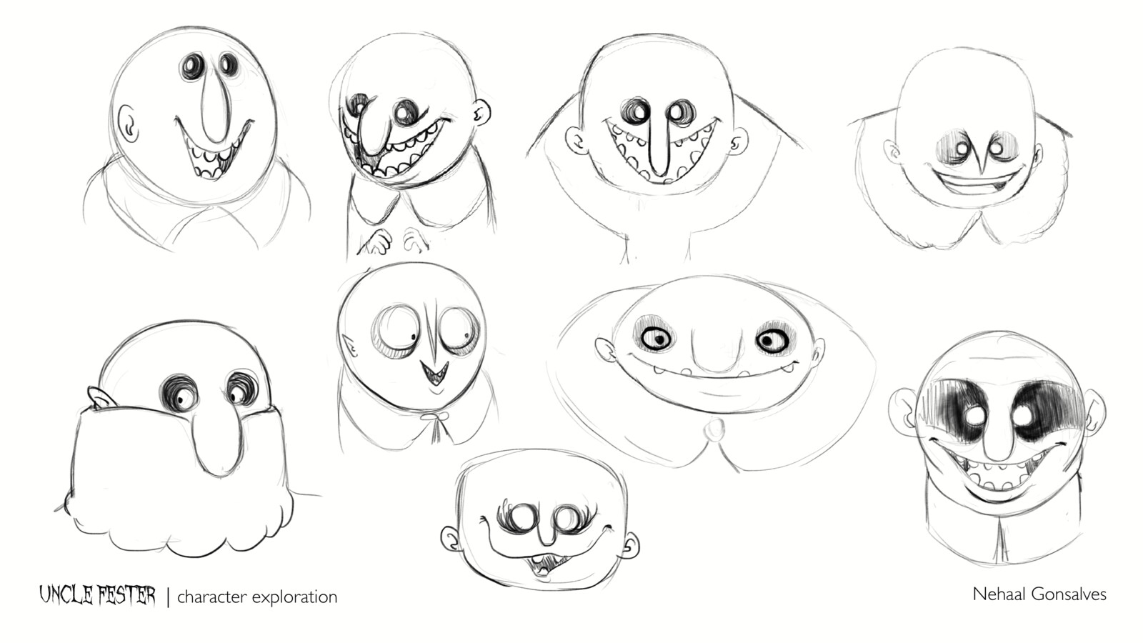 Uncle Fester Character Exploration Sheet