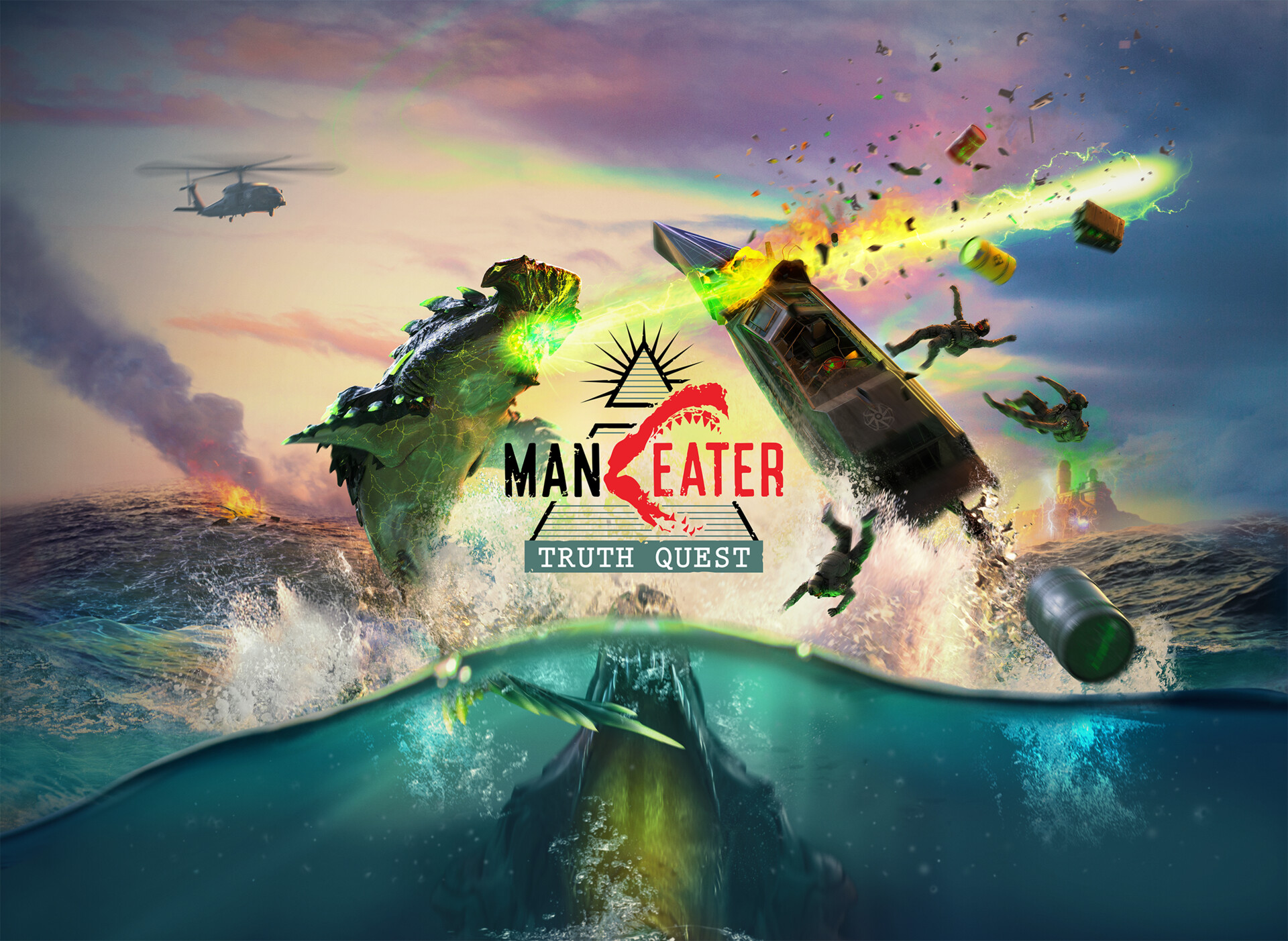 Maneater искатели правды карта