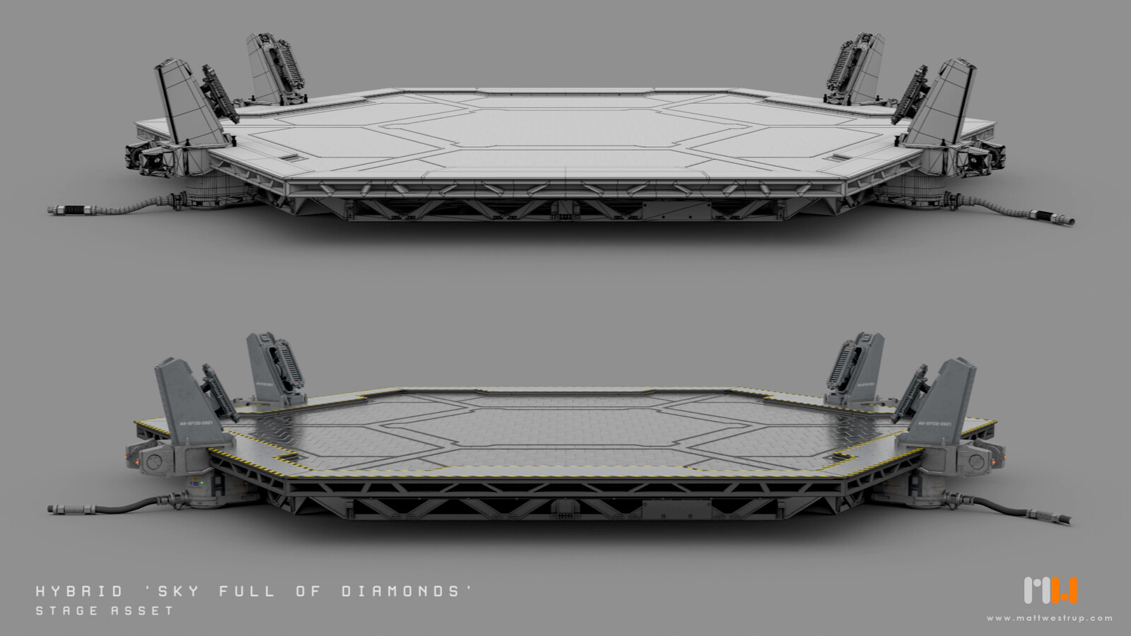 Role: Modelling, Texturing, Lighting, Animation, Compositing. (Original geometry courtesy of Rex Hsu)