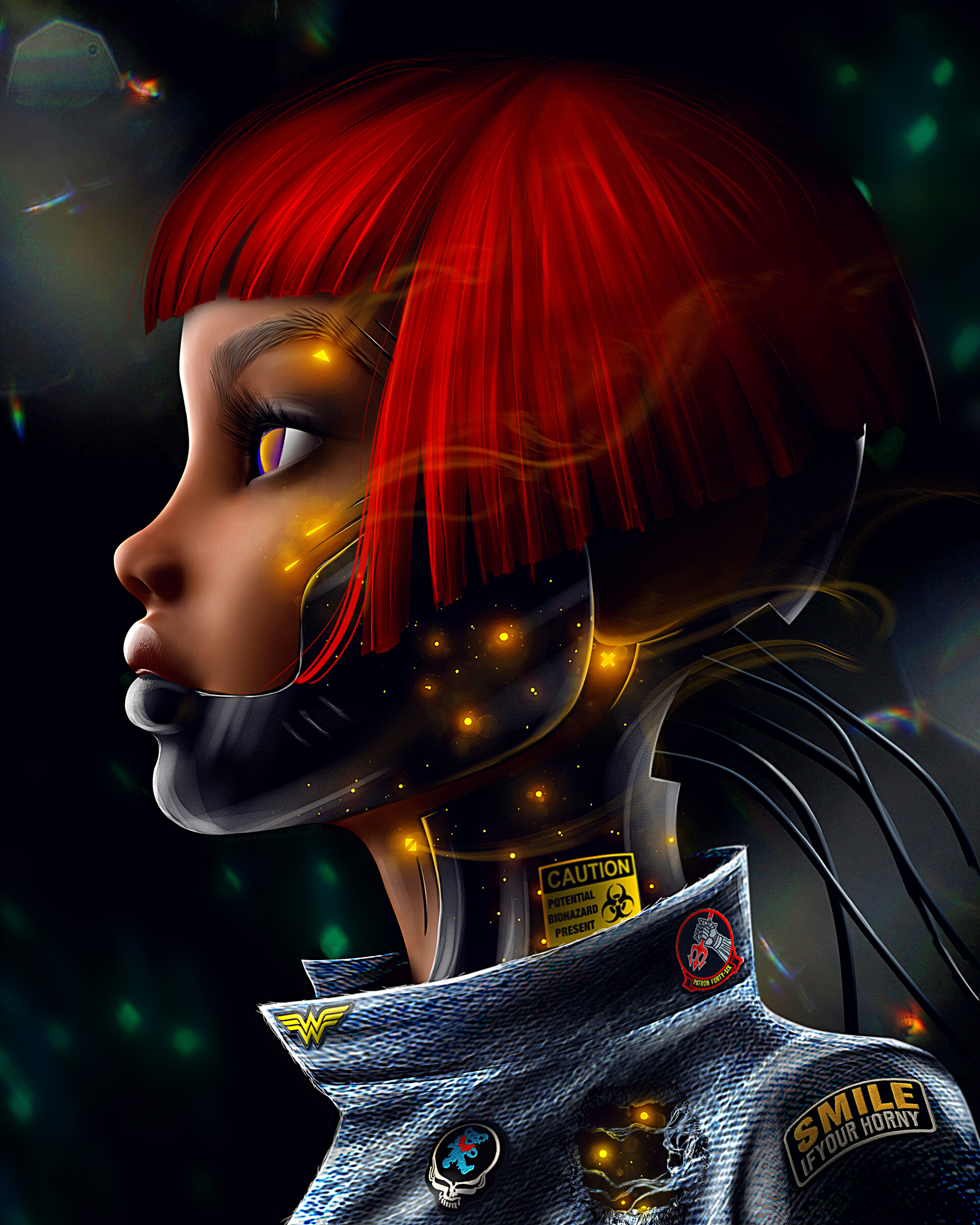 ArtStation - cyberpunk stile