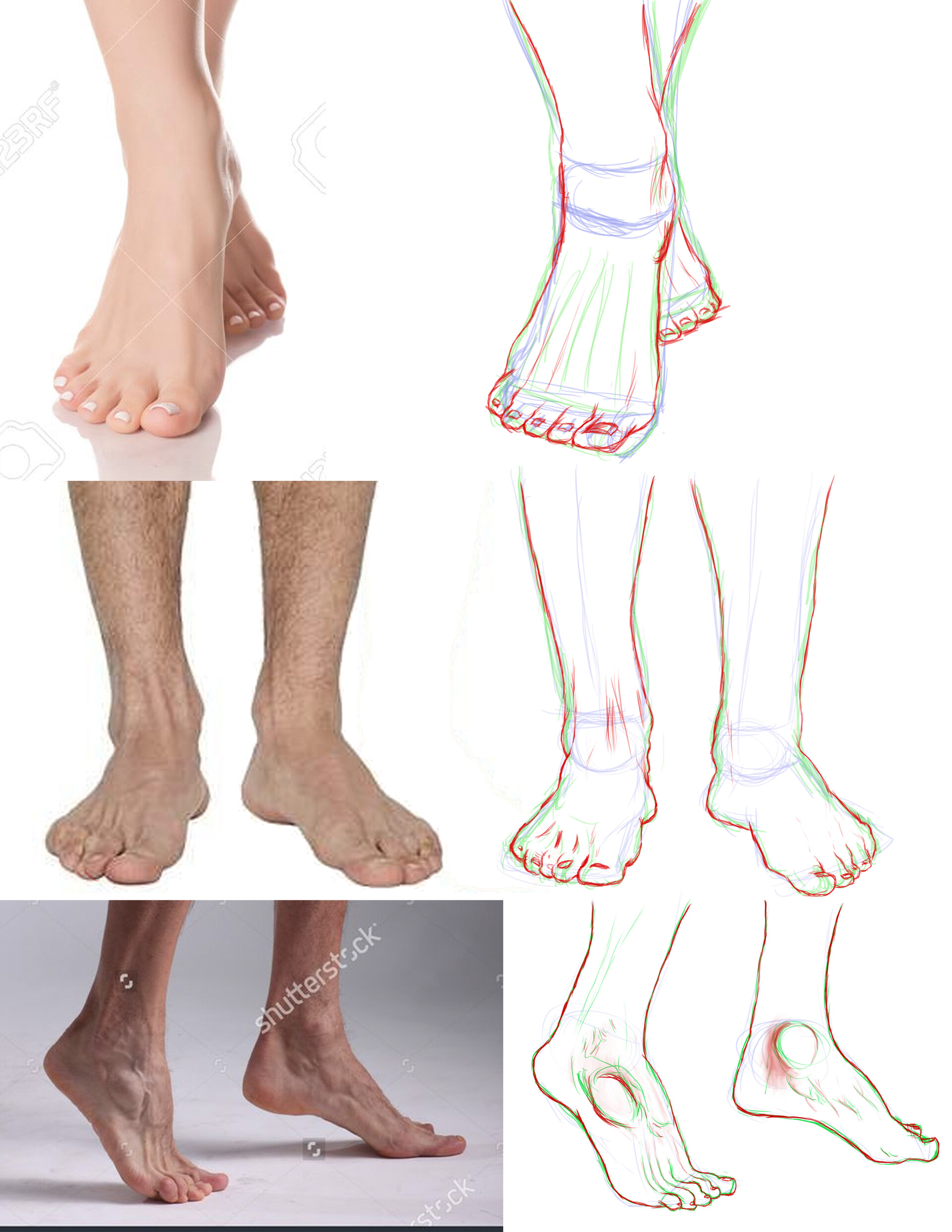 ArtStation - Hands ? and... Feet ?