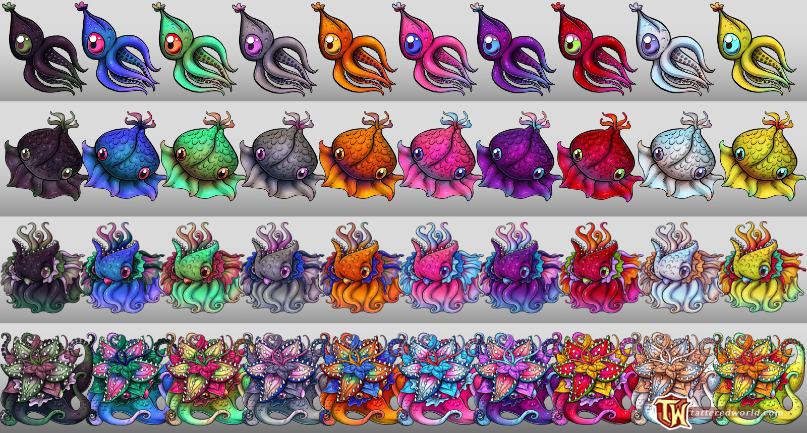 Kith Color Variant Stages