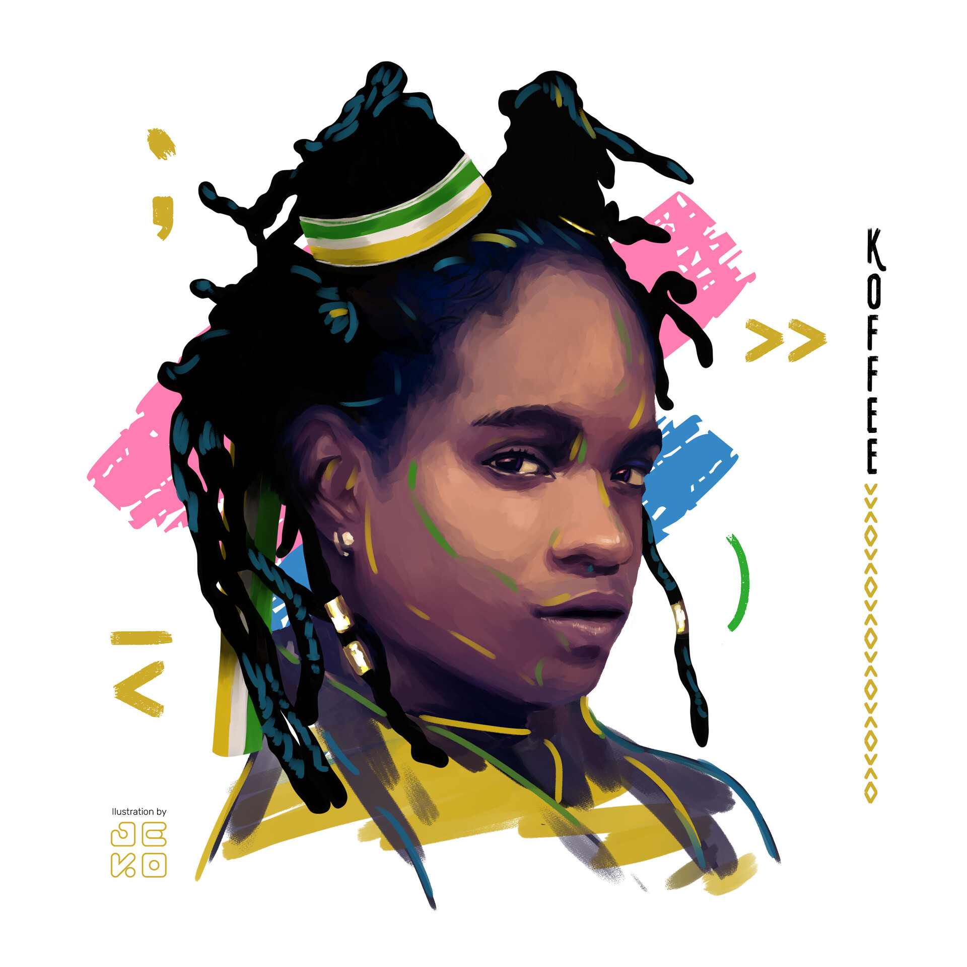 ArtStation - Koffee portrait