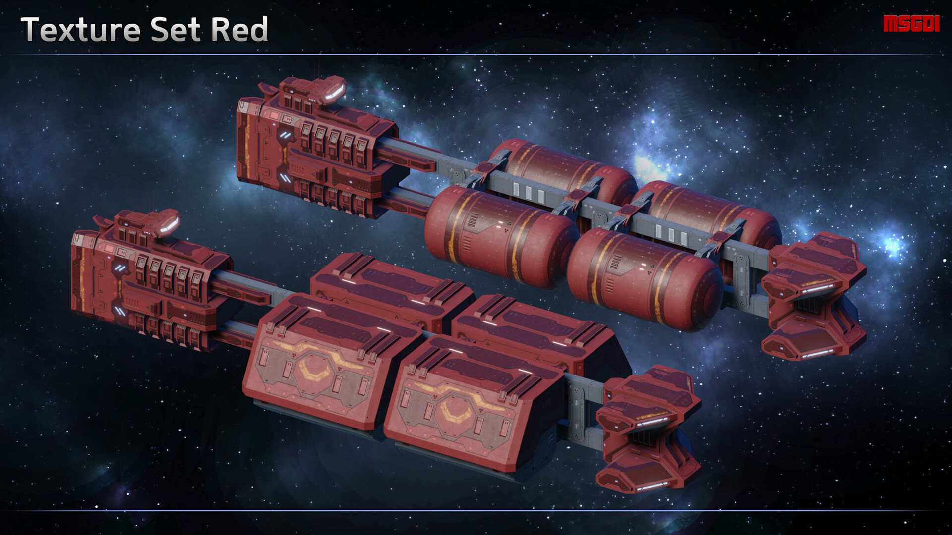 ArtStation - Scifi Freighter Mule
