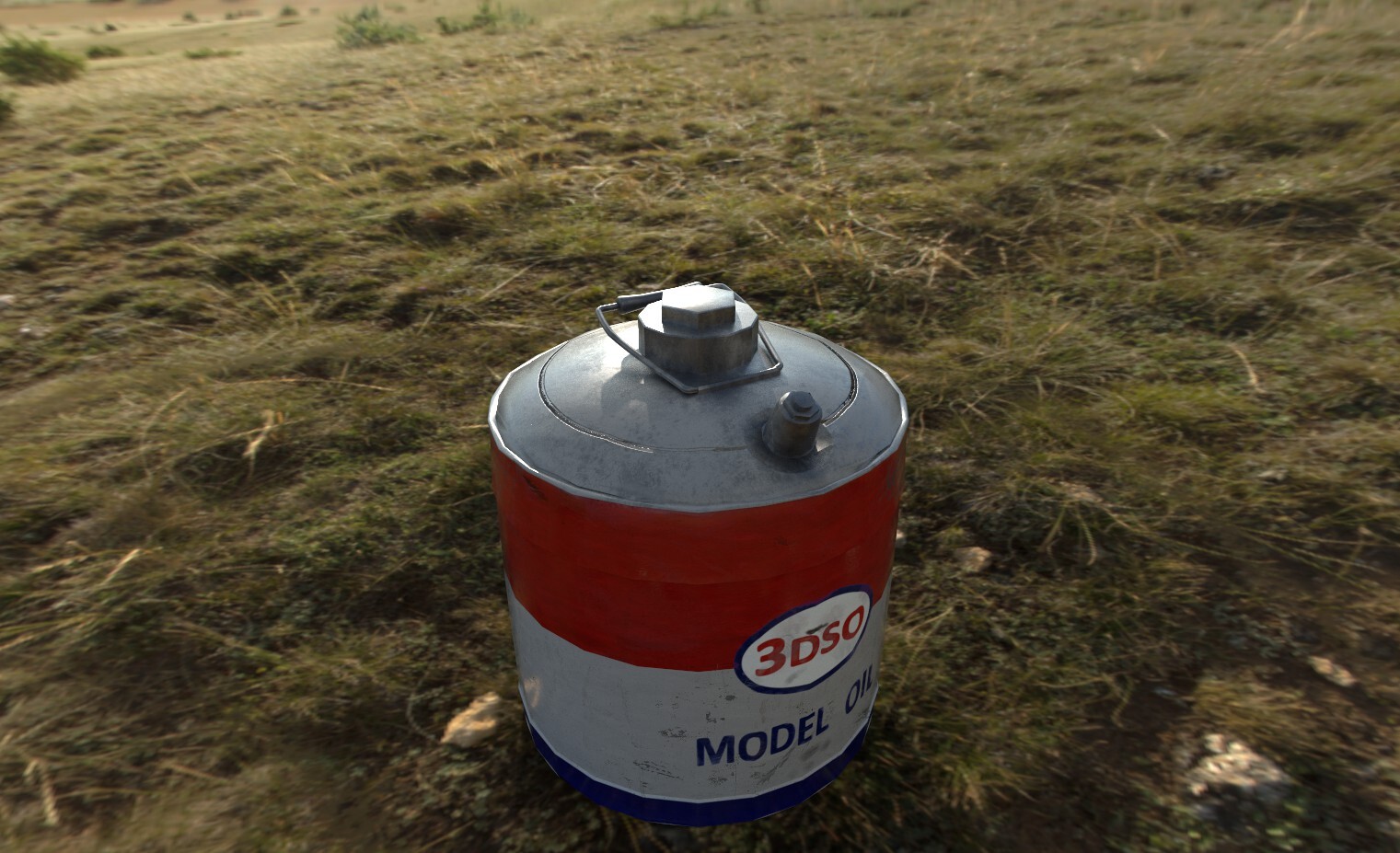 Large oil can