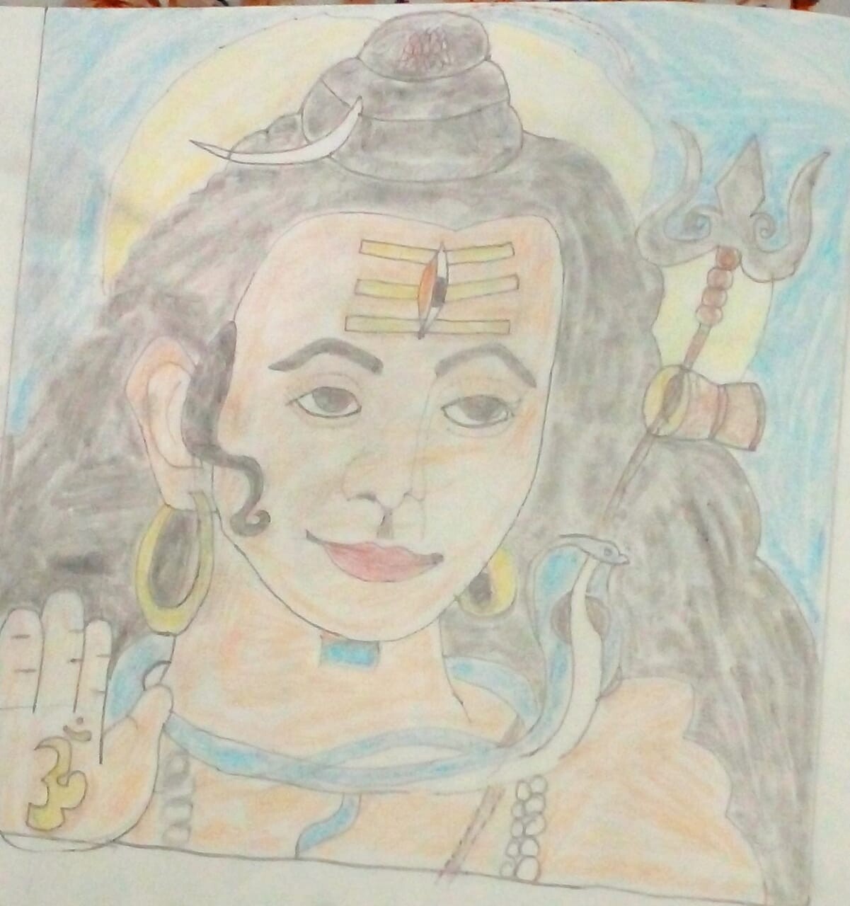 Bholenath | Shiva art, Drawings, Lord shiva sketch