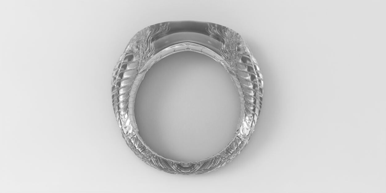 3D Printed jewelry - resin clear (WIP) 
