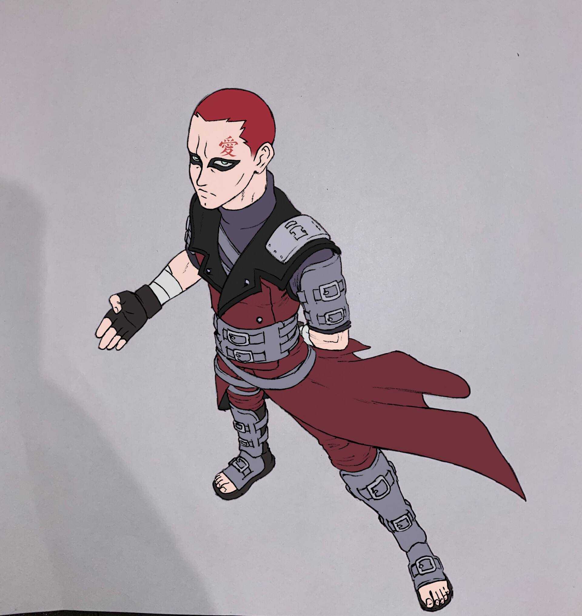 ArtStation - Gaara, image size:1920x2031