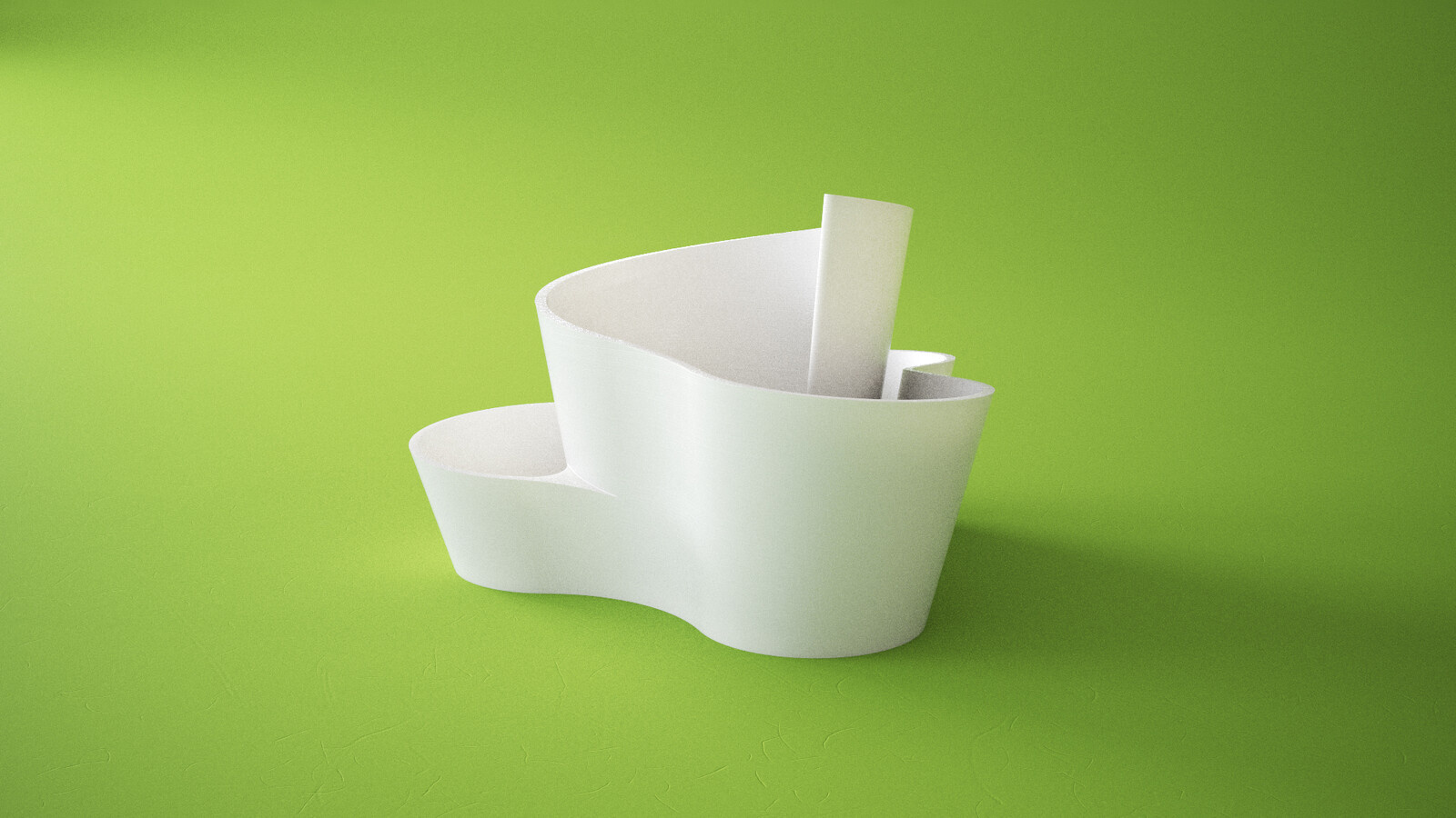 Architectural Planter - 3D Render
