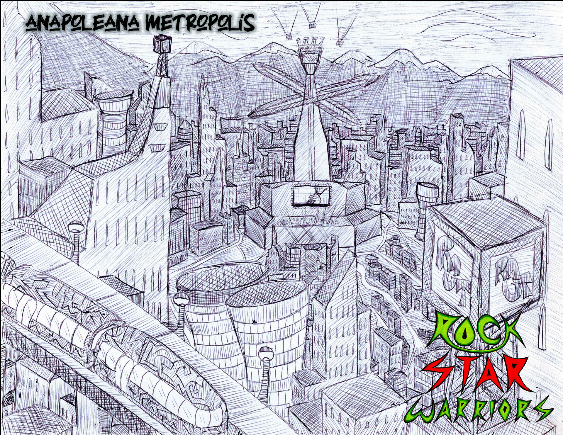 ArtStation Anapoleana Metropolis