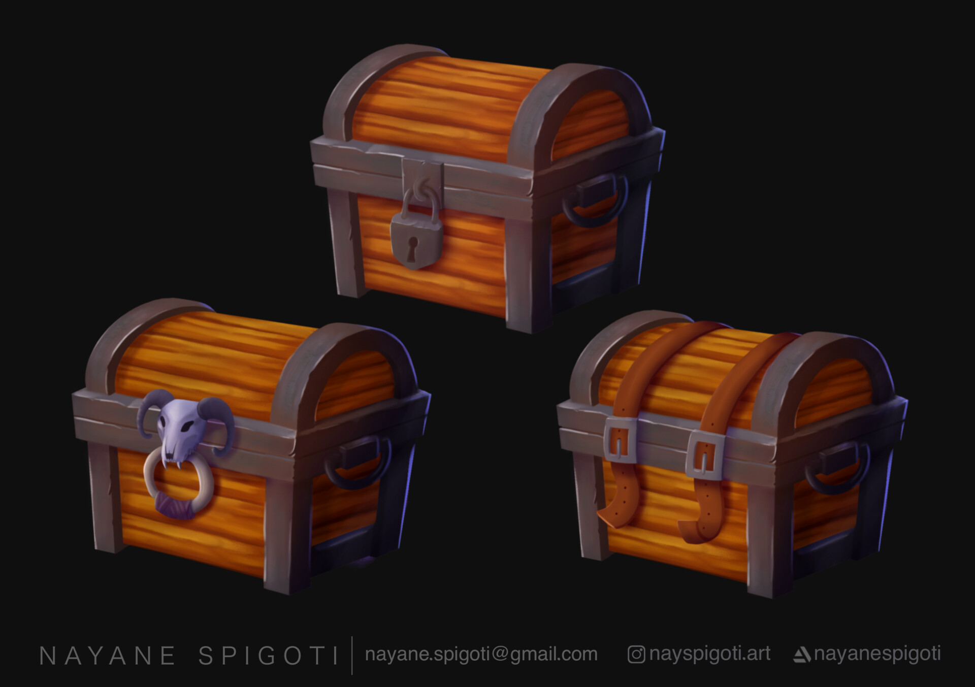 ArtStation Treasure chests