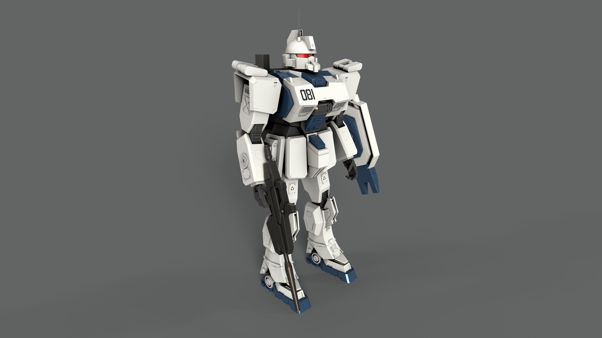 Artstation Gundam Ez8 Rx 79 G Ez 8 ガンダムez8