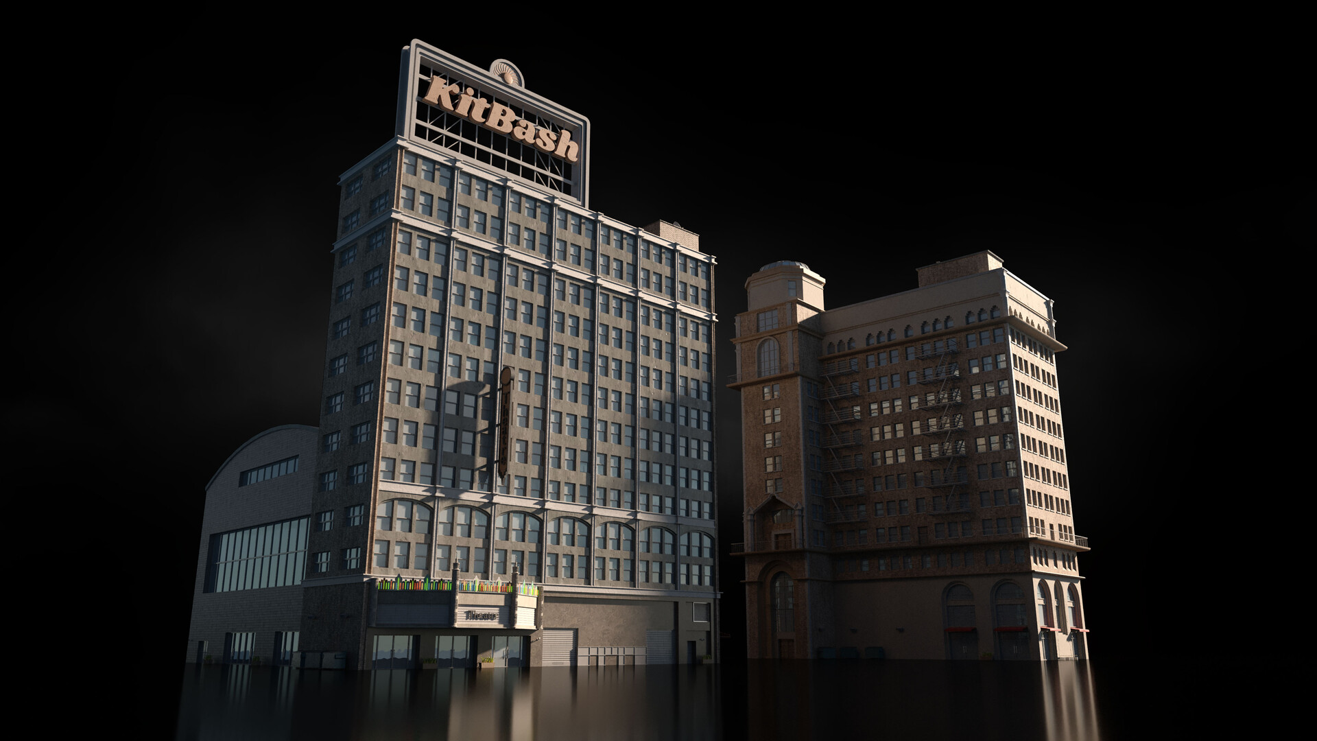 KitBash3D - LOS ANGELES – 3D ASSET KIT