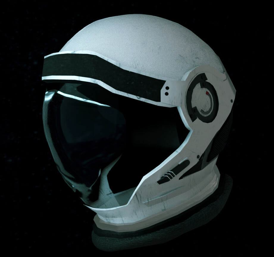 ArtStation - 3D astronaut helmet