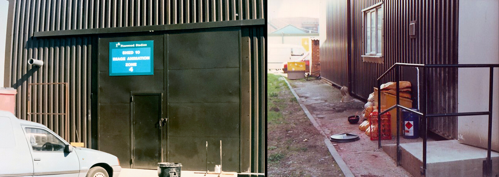 Image front &amp; back. I remember spending hours jetwashing maggots off rubber EVENT HORIZON corpses, ‘cos we used sugar solution for the fake blood that had flies swarming to it. Weirdly fun memories, just for the “well, this is unique" factor 
