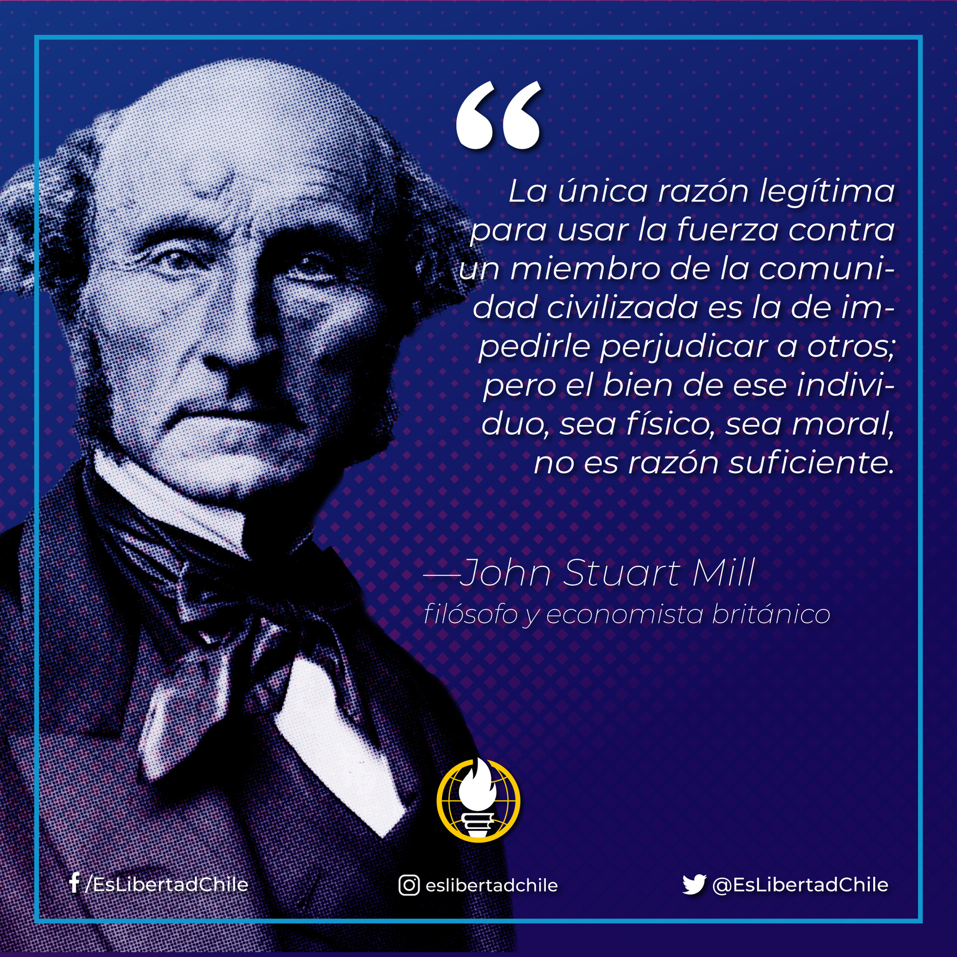 ArtStation - John Stuart Mill | EsLibertad Chile