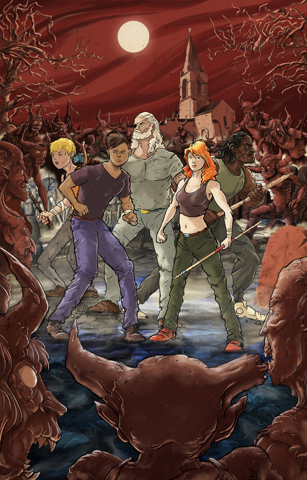 Illustration couverture du roman "L'Organisation" Autrice : Leïla Arts 