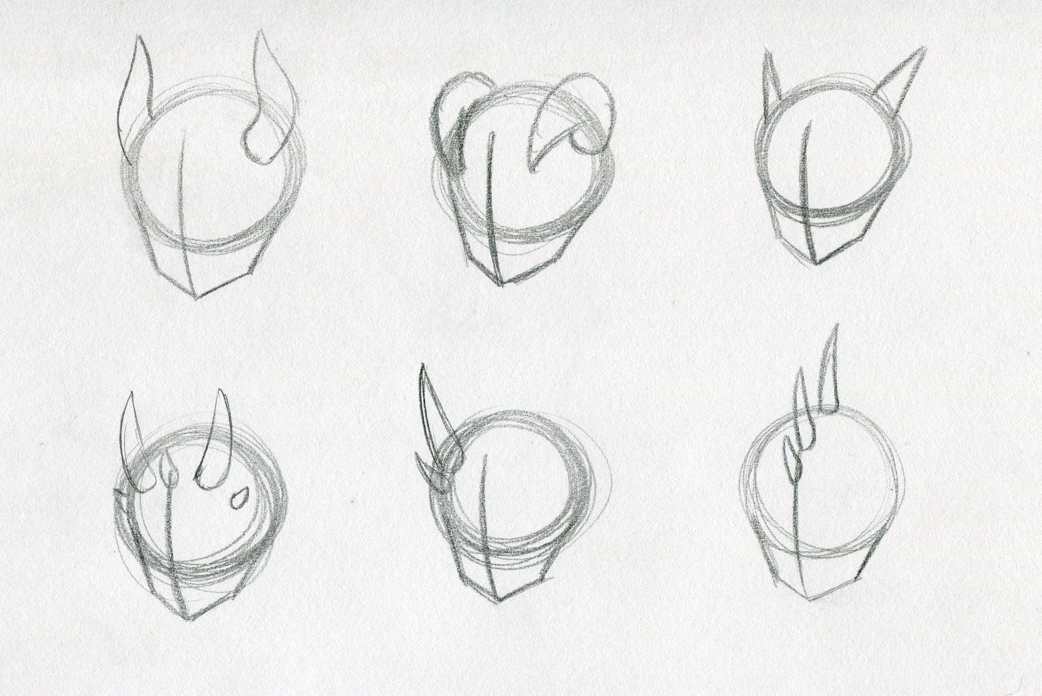Horn Sketch 1