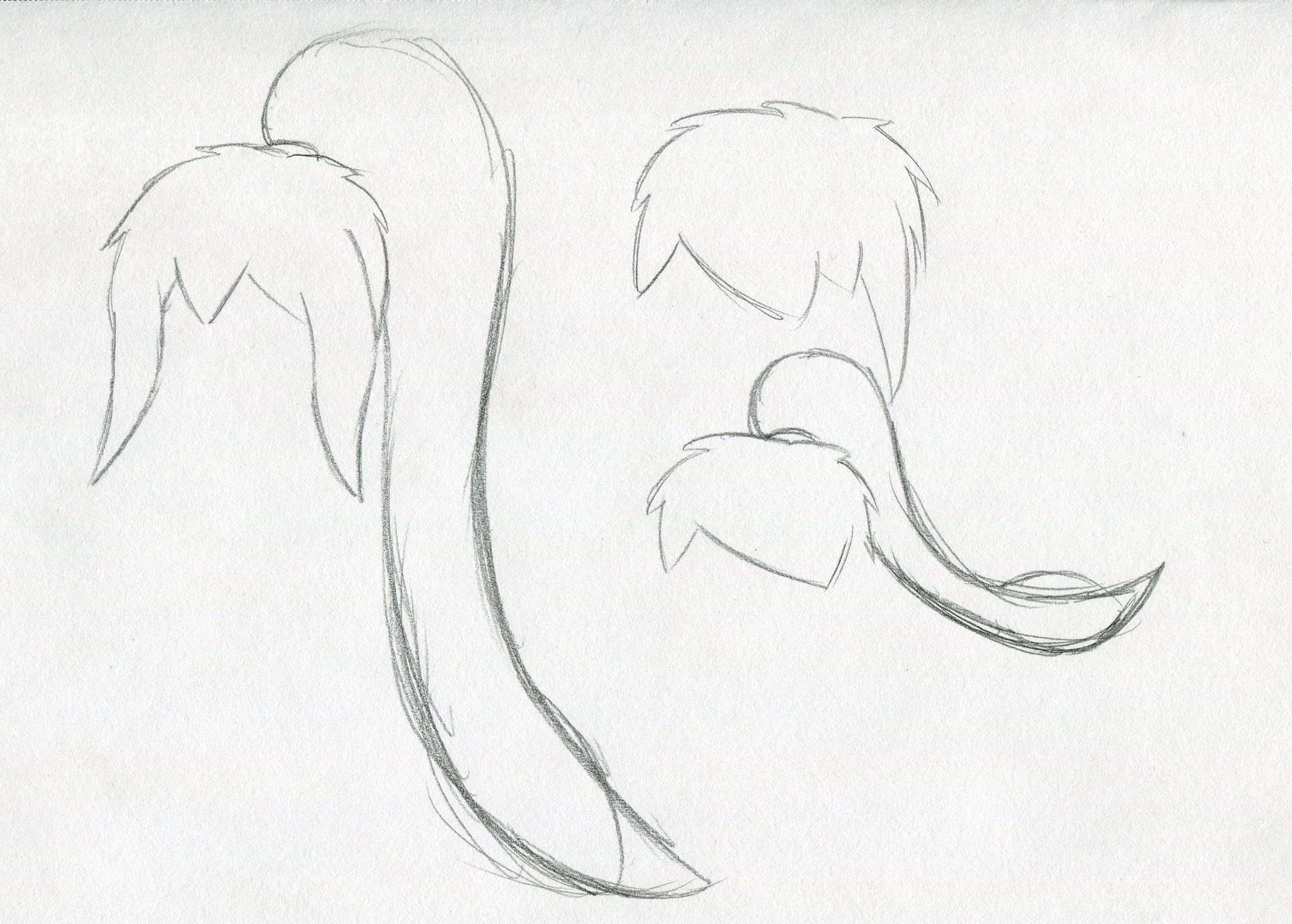 Hair Sketch 3