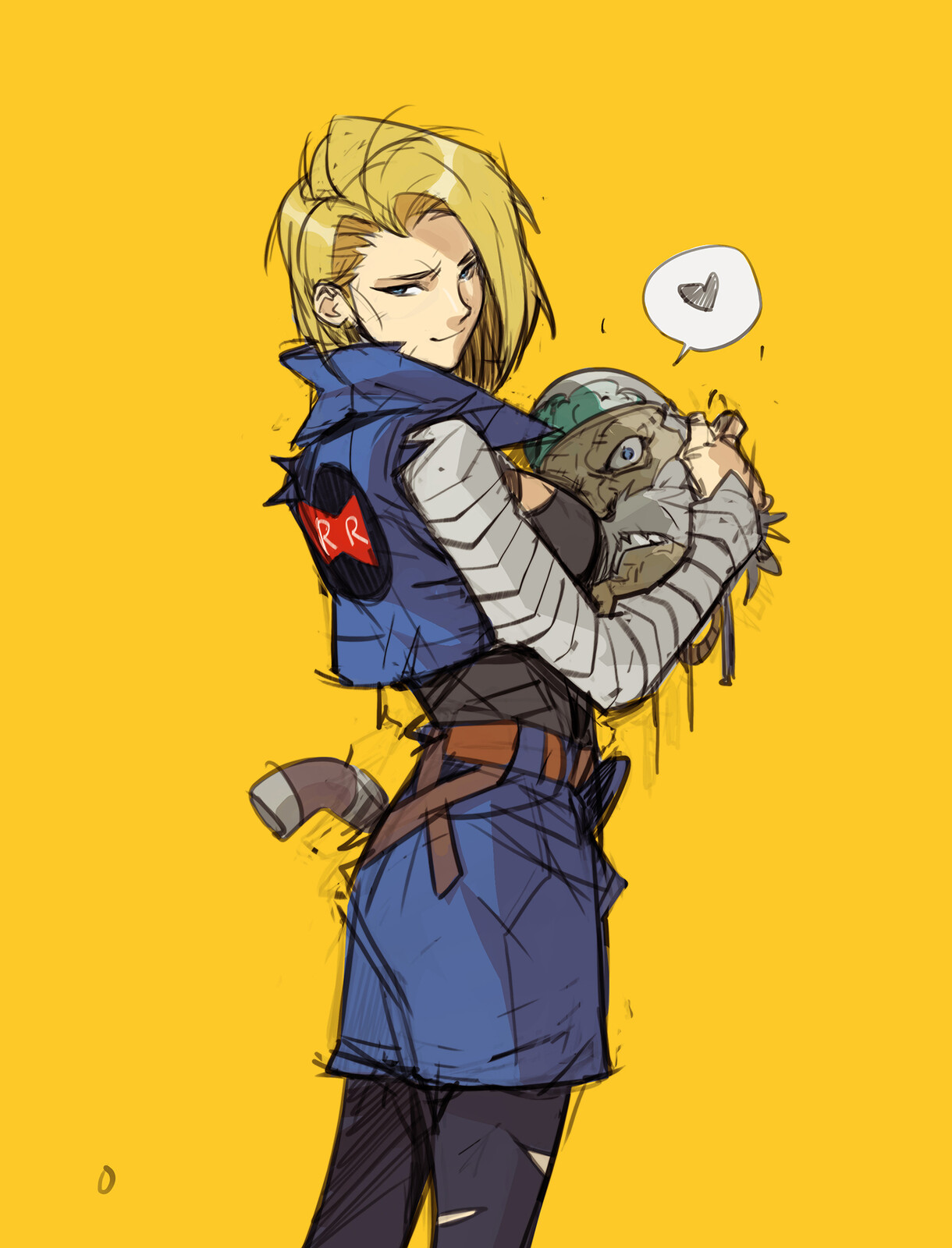 Android 18 - Future Trunks Dragon Ball Z